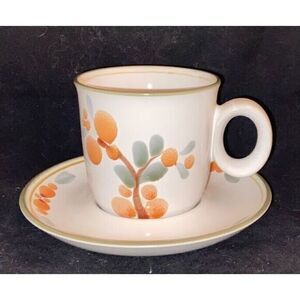Noritake Stoneware Bliss Teacup Cup & Saucer Set (s)‎  {sh45}